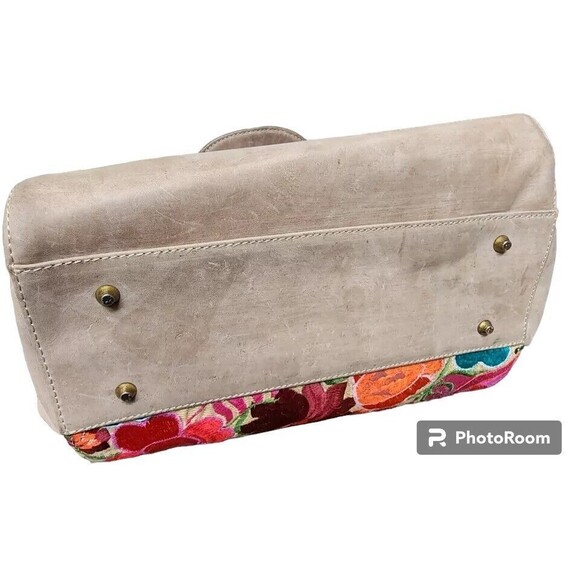 Akarenni Embroidered Leather Bag Mexico Large - Picture 4 of 8